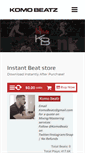 Mobile Screenshot of komobeatz.com